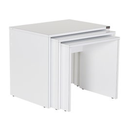 Hanah Home Mesa de Centro Blanca